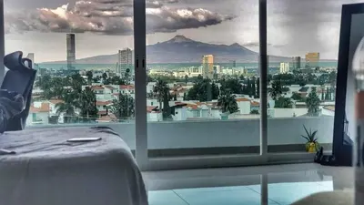 Vista general de una montaña o vista desde el apartamento