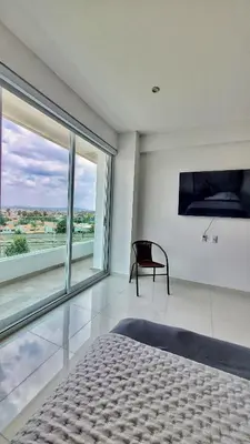 Una televisión o centro de entretenimiento en Puebla Vista Malinche