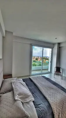 Cama o camas de una habitación en Puebla Vista Malinche