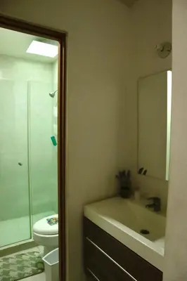 Un baño de Residencia en Club Náutico Tequesquitengo