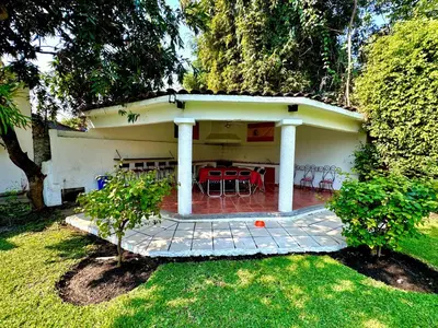 Jardín al aire libre en Quinta De Leon
