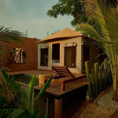 Punta Mozambique - Glamping de lujo con AC
