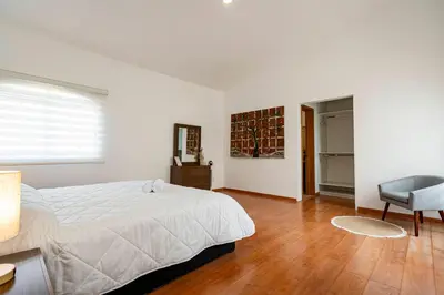 Cama o camas de una habitación en Casa Ambito