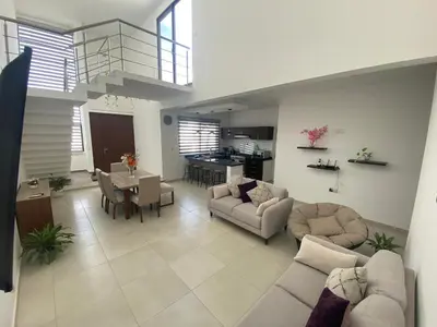 Zona de estar de Casa en Riviera Veracruzana
