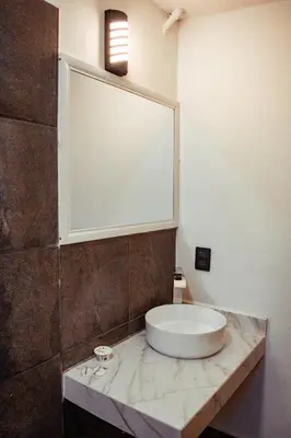 Un baño de Hotel Catedral Jojutla