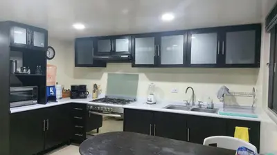 Una cocina o zona de cocina en Casa de los abuelos el Cristo