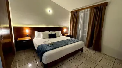 Cama o camas de una habitación en Casa Lú