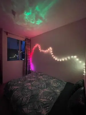 Cama o camas de una habitación en El Hogar de Bebé