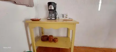 Utensilios para hacer té y café en Hospedaje Migue y Cata y Centro Holístico Kuatlicue