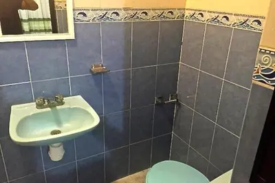 Un baño de Casa Lucero Oaxaca