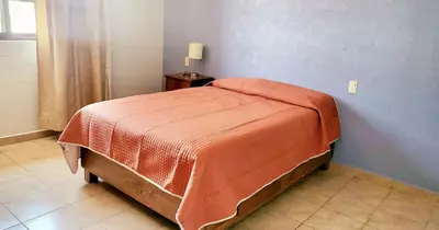 Cama o camas de una habitación en Casa orejas de elefante
