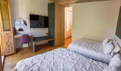 Cama o camas de una habitación en Casa Mango