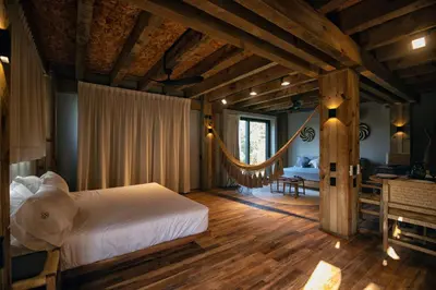 Cama o camas de una habitación en Kineki 8