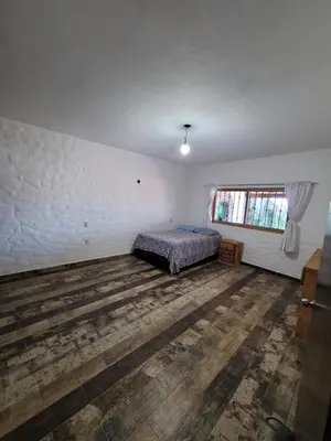 Cama o camas de una habitación en Casa Grande con Alberca en San Gaspar