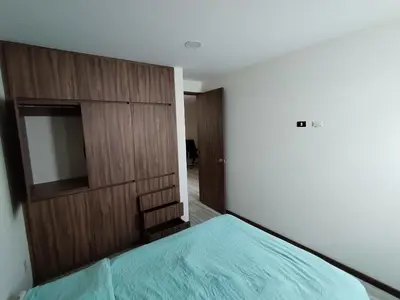 Cama o camas de una habitación en CASA MODERNA y SEMINUEVA EN RESIDENCIAL PRIVADO y TRANQUILO
