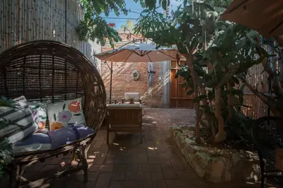 Un patio o zona al aire libre en Casa Tuna