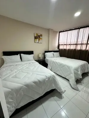 Cama o camas de una habitación en Hotel real Zaragoza