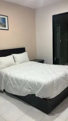 Cama o camas de una habitación en Hotel real Zaragoza