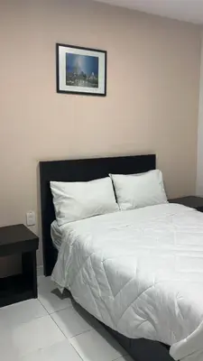 Cama o camas de una habitación en Hotel real Zaragoza