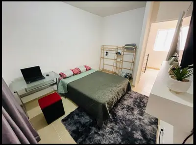 Cama o camas de una habitación en Casa Real Segovia