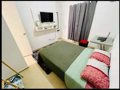 Cama o camas de una habitación en Casa Real Segovia