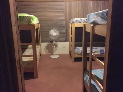 Cama o camas de una habitación en Mondala Hostal Carrizalillo