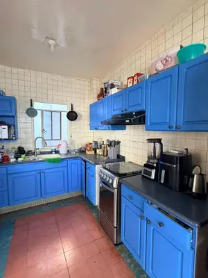 Una cocina o zona de cocina en Silencio y naturaleza en Cuernavaca