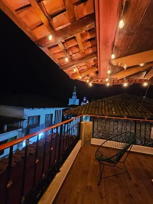 Un balcón o terraza de Posada Brisas Cuetzalan