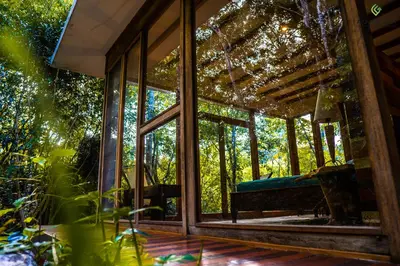 Jardín al aire libre en Agarthi