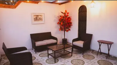 Zona de estar de Casa Raju