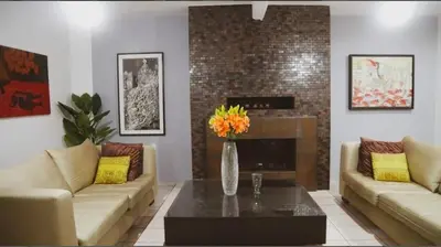 Zona de estar de Casa Raju