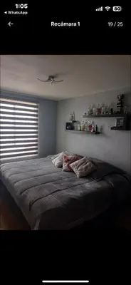 Cama o camas de una habitación en Excelente departamento