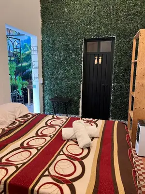 Cama o camas de una habitación en Ls Posadita