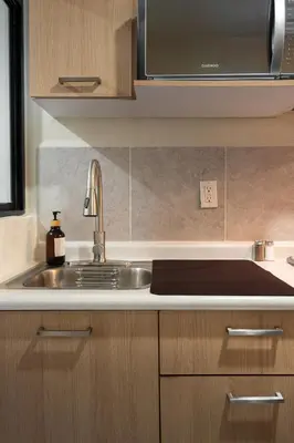 Una cocina o zona de cocina en Apto a Pasos del GNP y Aeropuerto