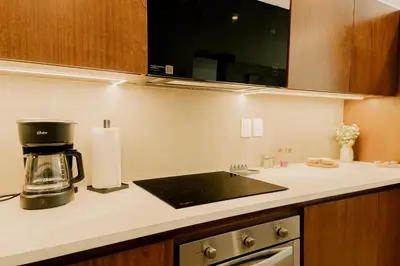 Una cocina o zona de cocina en Solana