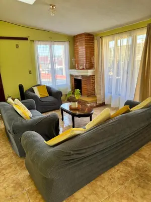 Zona de estar de Casa Verde