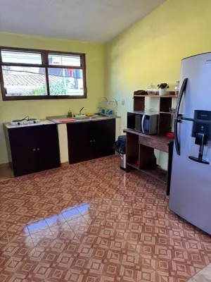 Una cocina o zona de cocina en Casa Verde