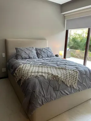 Cama o camas de una habitación en Inmejorable Acapulco