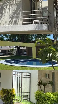 Piscina en o cerca de Private House in Secure Complex with Pool & Lush Garden