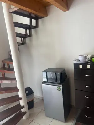 Una cocina o zona de cocina en Bonito Mini Departamento 9