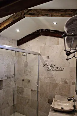 Un baño de Mi Ranchito Chignahuapan Hotel