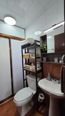 Un baño de Departamento acogedor