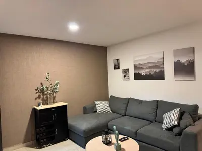 Zona de estar de Casita