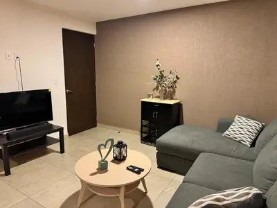 Una televisión o centro de entretenimiento en Casita