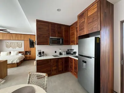 Una cocina o zona de cocina en Loft Kai