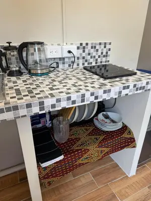 Una cocina o zona de cocina en Casa Agave Animas Tower