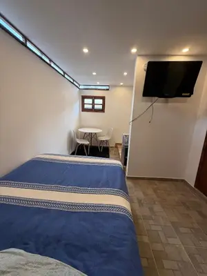 Cama o camas de una habitación en Casa Agave Animas Tower
