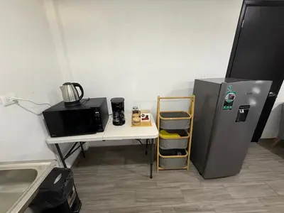Una cocina o zona de cocina en Apartment with great comfort