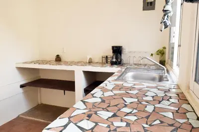 Una cocina o zona de cocina en Casa Macuil Punta Zicatela