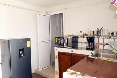 Una cocina o zona de cocina en Casa Macuil Punta Zicatela